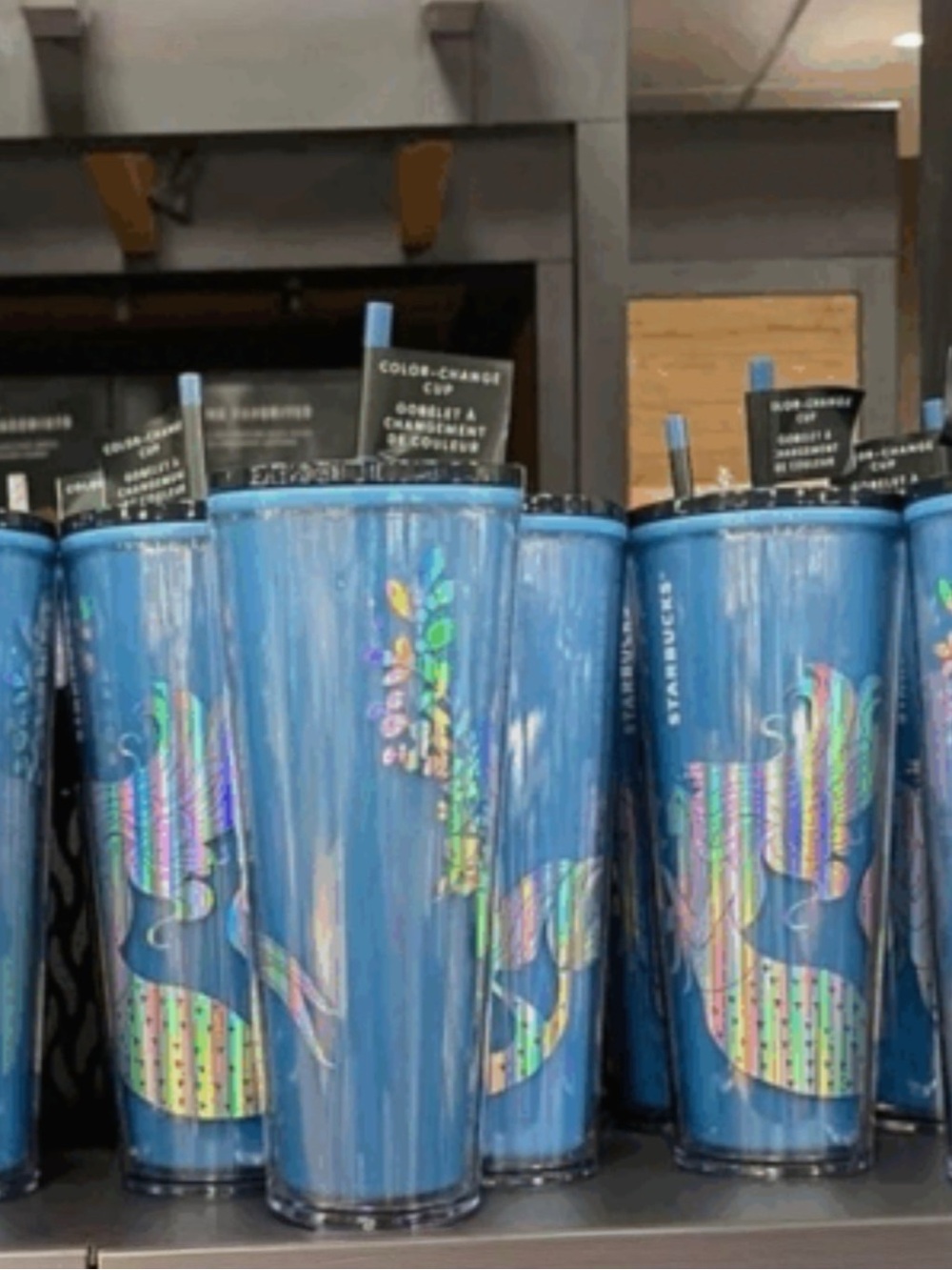 Starbucks 2021 Siren Mermaid Color Change Venti Tumbler NWT Rare - Picture 5 of 16